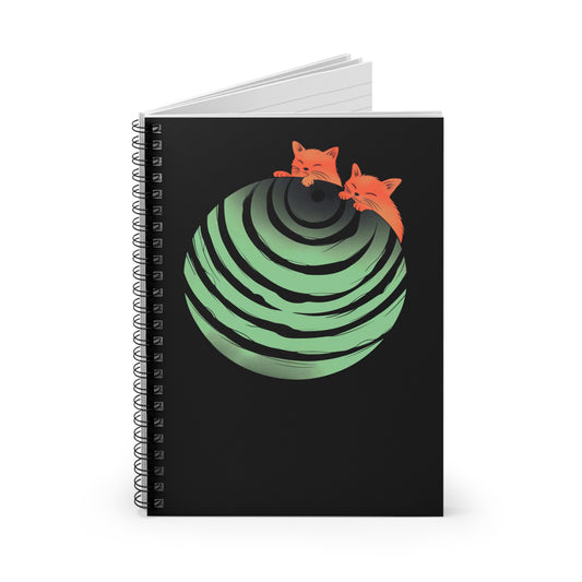Jup Cats Spiral Notebook